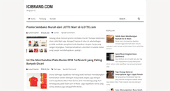 Desktop Screenshot of icibrand.com